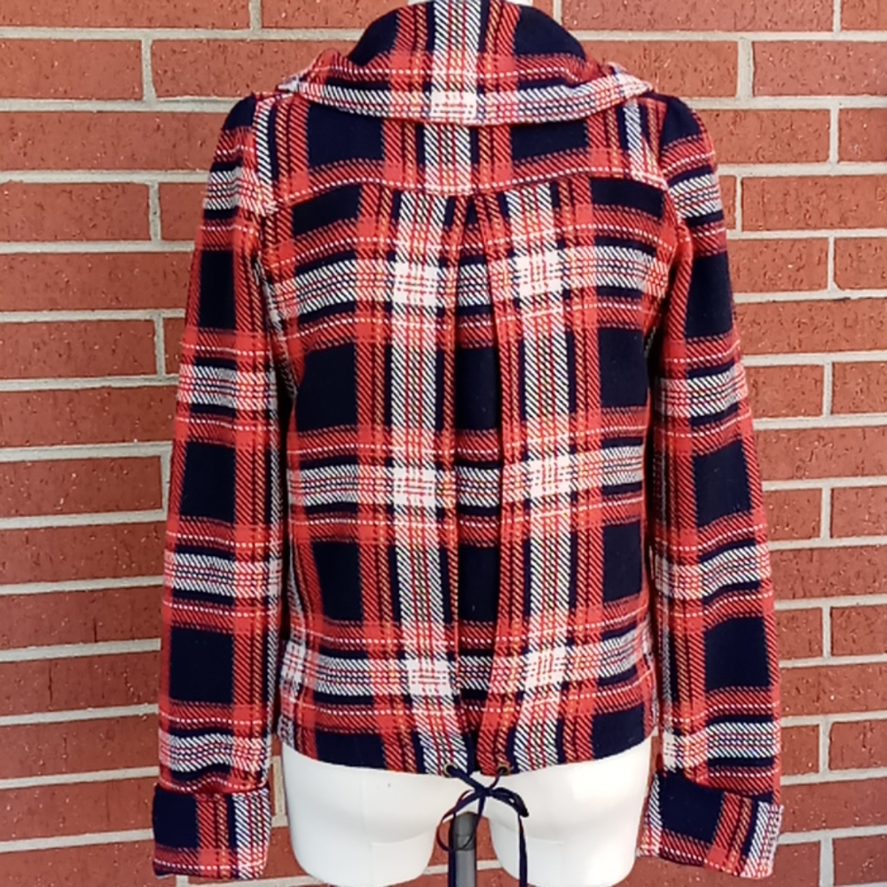 Roxy Classic Plaid Button Down Jacket - image 6